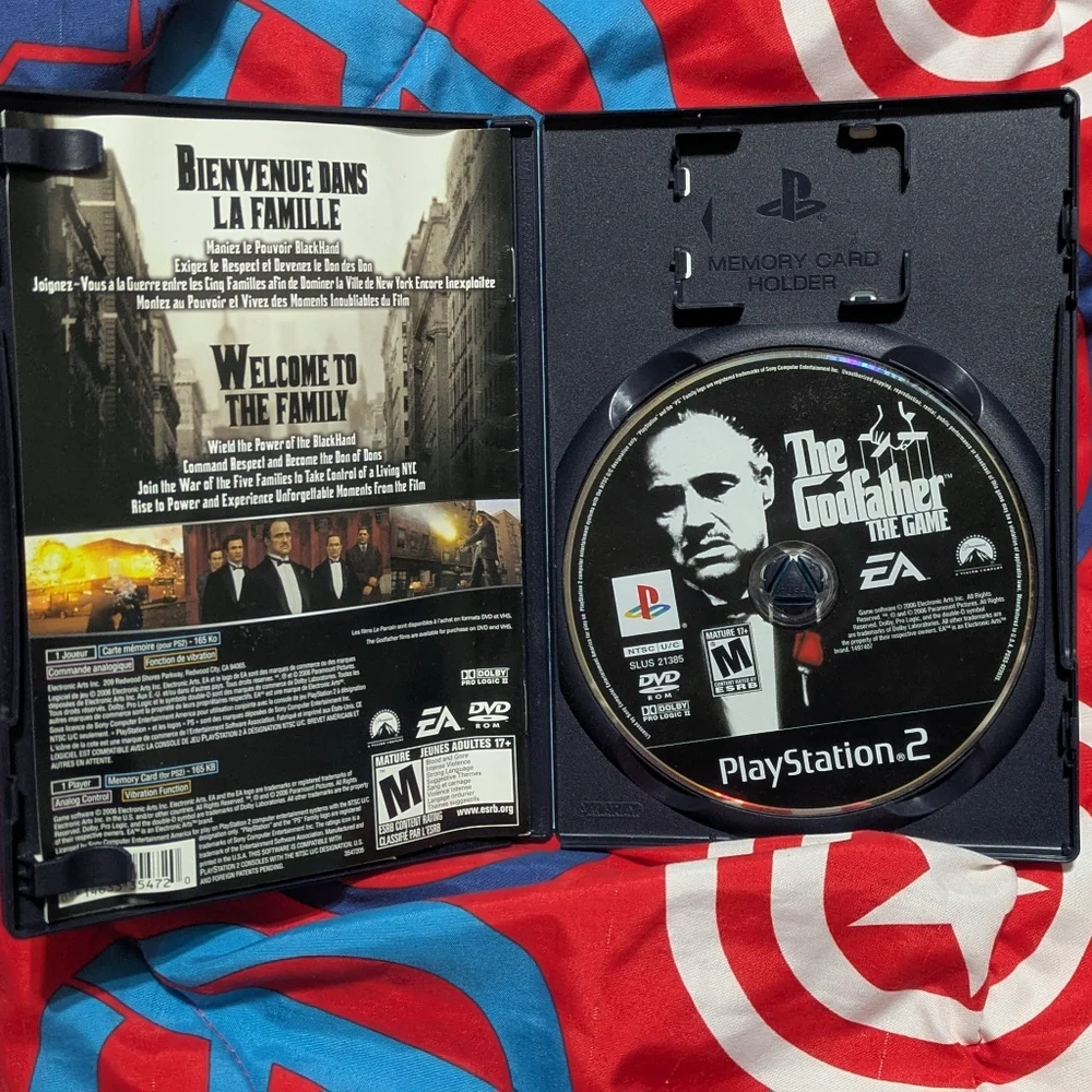 THE GODFATHER The Game | Sony PS2 Black Label 👉 CIB | VG+ - Picture 2 of 4